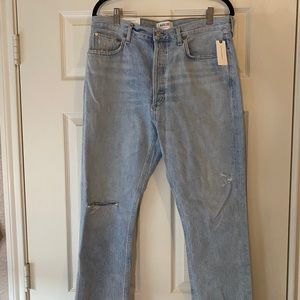 AGOLDE Riley High Rise Crop